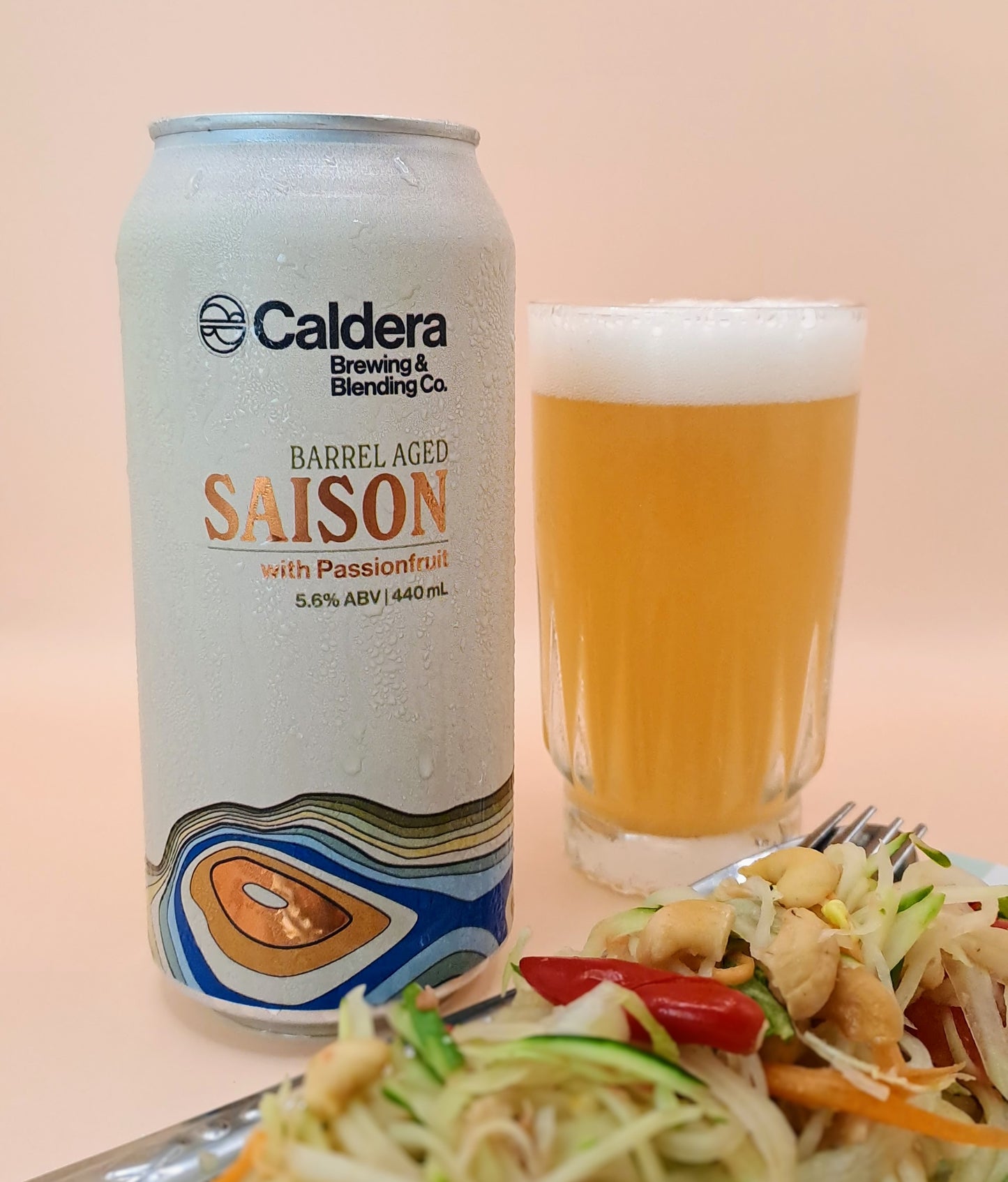 Saison w/ Passionfruit 5.6% ABV - 440 mL - 4 Pack