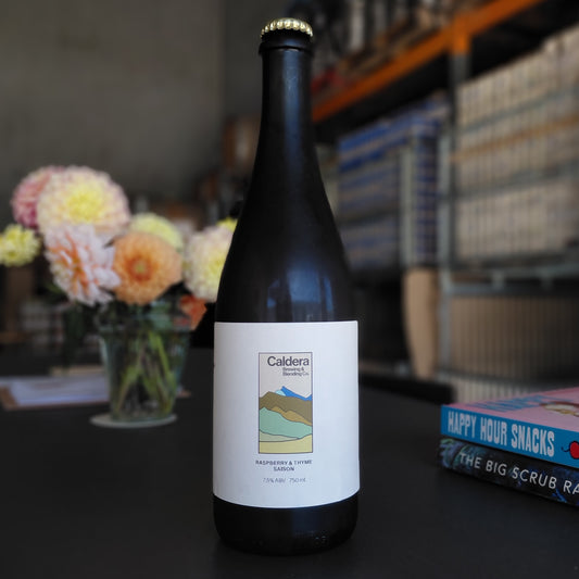 Raspberry & Thyme Saison | 7.5% ABV | 750 mL