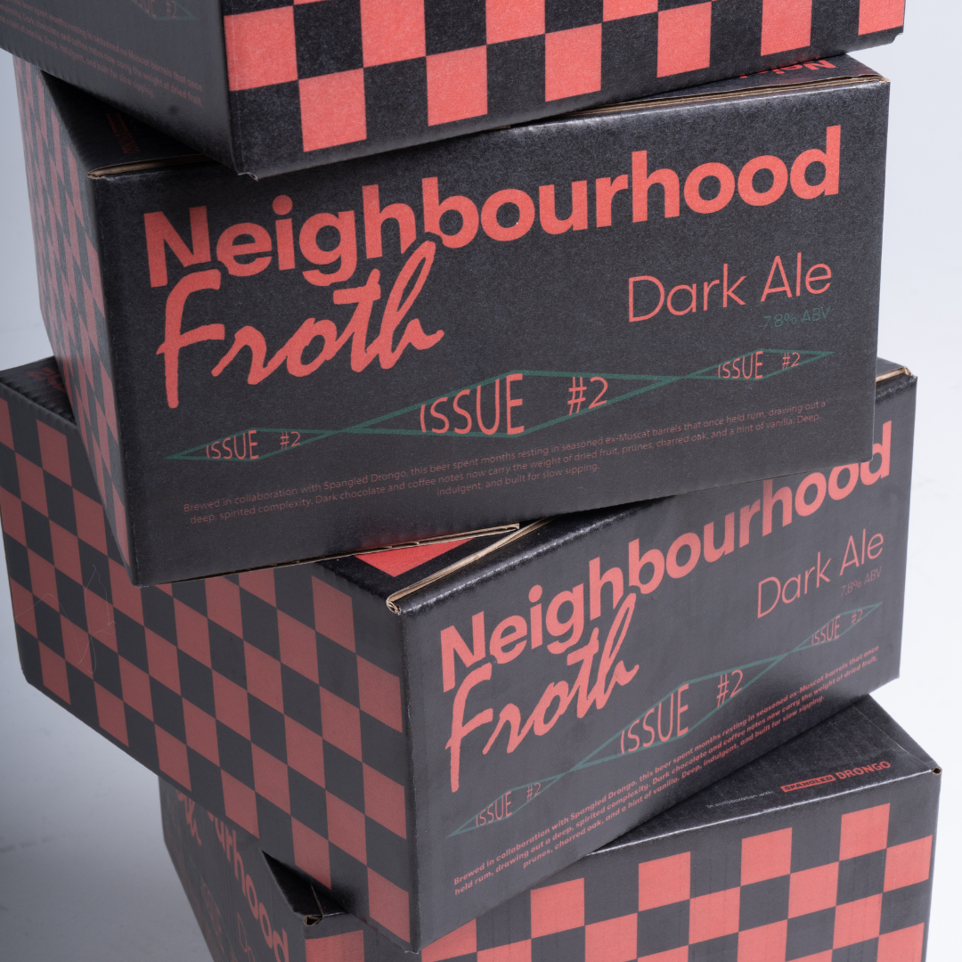 Neighbourhood Froth Issue #2 Dark Ale | 7.8% ABV | 375 mL